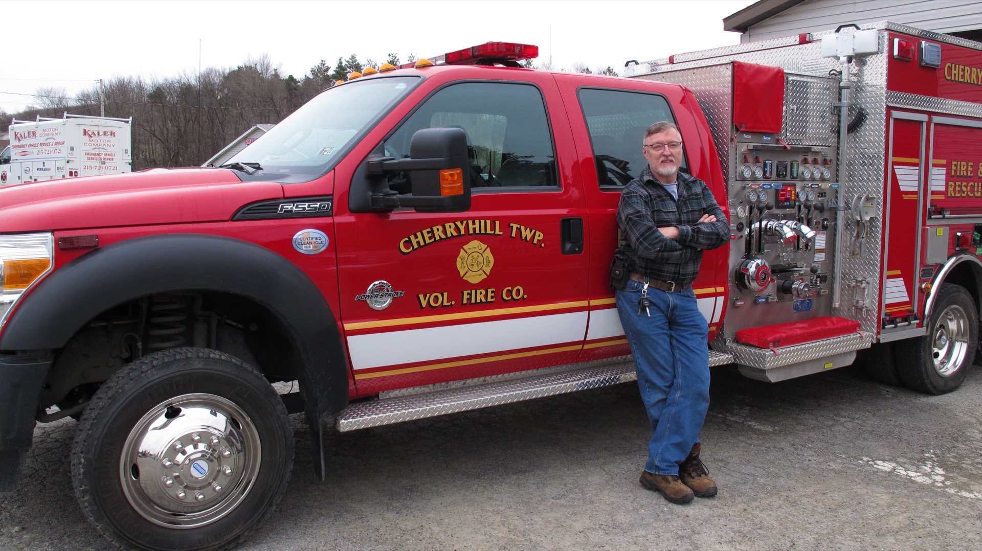 Dan Trimble, Volunteer Firefighter